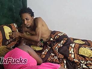 big ass woman home late from club craves my long dick