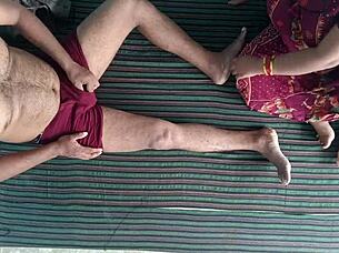 ever wondered how a chubby indian wife gets her fat pussy fucked and filled with cum