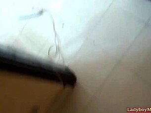 why is amateur ladyboy ava jerking off like that?