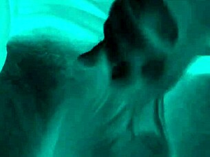 Husband leaves wife at hotel with friend for beer run, he tricks her into sucking big cock and facial handjob.