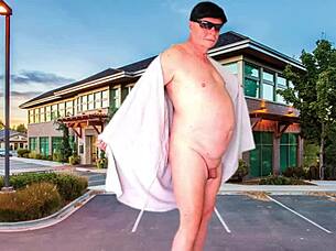 she casually strips and masturbates outdoors in parking with agarabas and olpr