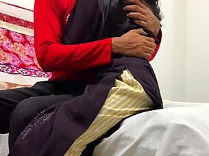 Hey, friend's widow with big ass and tight pussy gets rough anal in homemade HD action