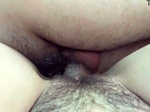 fuck that hairy pussy girl and cum on her ass 🍑💦