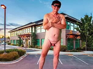 she casually strips and masturbates outdoors in parking with agarabas and olpr