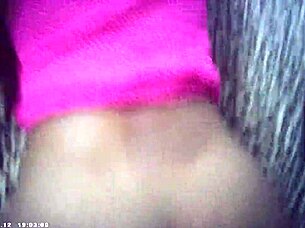 behind the scenes footage captures interracial doggystyle sex with glasses on in a raw pov style