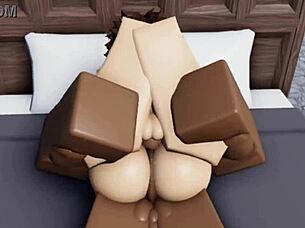 Oh yeah, that blacked femboy's sissy hole gets used up by massive bbc in rough doggystyle.