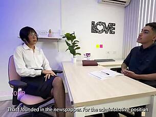 Does Interview End in First Time Spanking and Toys for Huge Big Ass Brunette Teen?