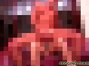 Make Sure My Big Fat Strapon Is Properly Lubed