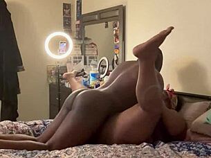 Ebony Girlfriend Calls For Intense Hardcore Fucking With Monster Cock Leading To Wet Pussy Orgasm And Rough Sex