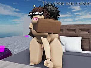 Oh yeah, that blacked femboy's sissy hole gets used up by massive bbc in rough doggystyle.