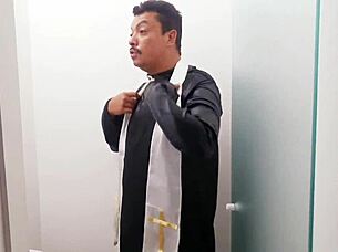 Paty Bumbum Weds Famous Brazilian Dwarf Zezinho Teves for Intense Anal Honeymoon with Delicious Orgasms