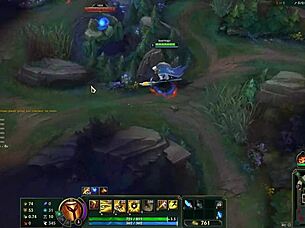 Pantheon takes on deepthroat gromp in gold 1 outdoors