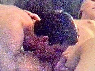 Blonde amateur contrasts blowjob delight with tight anal pounding intrigue