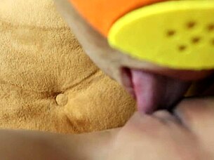 Hey, check out this Asian cutie licking and fingering her tight pussy in hot cosplay action! 🔥😘