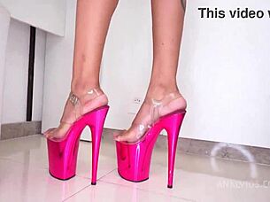 Oh, Evelyn Foxx, your beautiful perfect body and breasts take that big white cock anal deep with gapes!