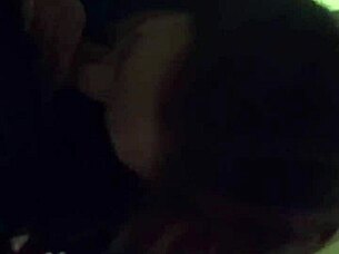 Hey, check out this sexy ex swallowing a big dick deepthroat style until cum covers her huge tits!