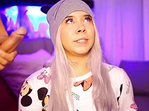 This submissive latina with bubble butt and chubby ass can't sleep without tasting cum on her tongue, always craving more from her lover!