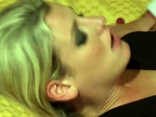 slutty blonde kia winston takes epic ass fucking with creampie and facial