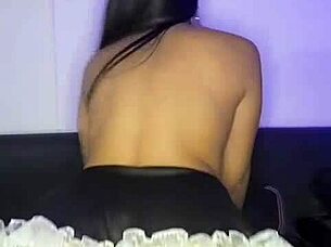 I'm masturbating my ass like a total whore on video call! 😈🍑