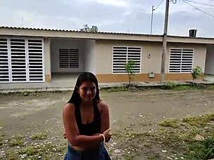 Feeling Excited Convincing Girl From Party To Come Home