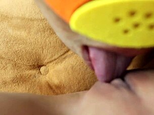 Hey, check out this Asian cutie licking and fingering her tight pussy in hot cosplay action! 🔥😘