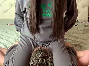 Bedroom Beating Facesitting Domination Wrestling