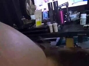 Hey, what if Kandy Kane's big tits and ass get deepthroated in this homemade blowjob session?