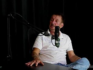 Best Moments of Carlos Urach in Preliminares Podcast with Bia Hot and Pri Melancia - Part 2 on Sheer Red!