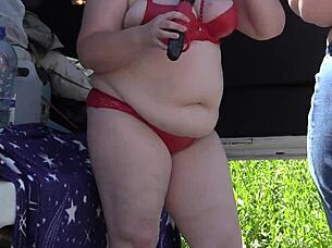 I spy mature lesbians with big asses outdoors