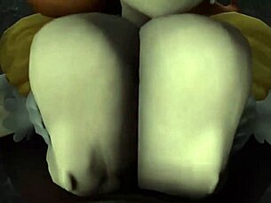 Possessed Daisy delivers intense titfuck on monster cock with big tits cumshot