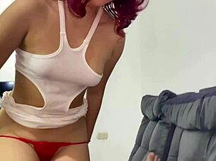 my young stepmom accidentally slides onto my dick