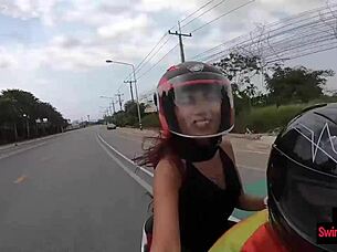 Amateur Asian Teen Rides Huge European Cock in Passionate Pov Encounter