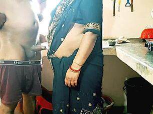 Desi Bhabhi Takes on Huge Cock in Intense Fucking Session with Facial Cumshot Explosion