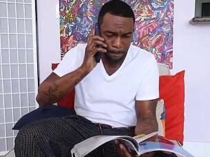 Curvy nurse Ms Yummy takes good care of Rome's BBC with big tits blowjob! 🍆💦😍