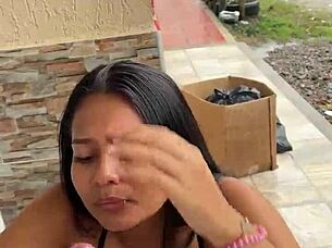 street blowjob caught 😱