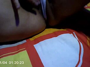 in a casual tale a mature latina amateur gets masturbation lessons from young guy and fucks him