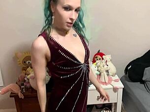 Virgin in Pantyhose Gets Intense Doggystyle Action with Footjob and Blowjob