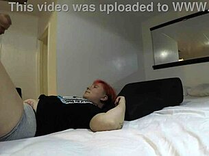 violet coxx engages in intense ftm pov sex with rough doggystyle and blowjob action