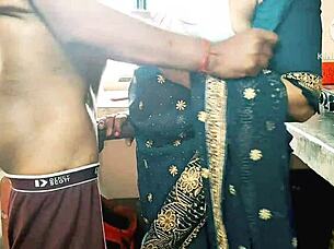 Desi Bhabhi Takes on Huge Cock in Intense Fucking Session with Facial Cumshot Explosion