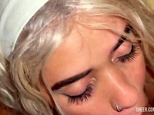 Why is this curvy Latina friend the hottest in college with monster cock POV?