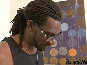 BLONDE AMATEUR TAKES MONSTER BBC IN ROUGH INTERRACIAL FUCK!