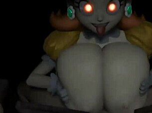 Possessed Daisy delivers intense titfuck on monster cock with big tits cumshot