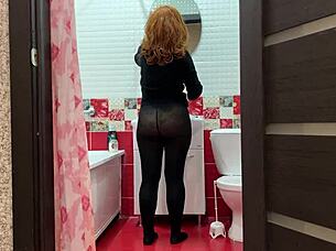 why is this mature milf never shy about letting me fuck her big ass in homemade anal?