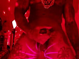 I feel so aroused worshiping this big black hairy monster cock from muscular Hallelujah Johnson.