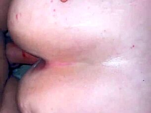 COGIDA DE PERRITO mientras anda en sus días with ANAL CREAMPIE SWALLOW!