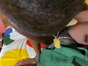 I-I can't believe how horny we got after class, me and that skinny student fucking missionary and doggystyle in the classroom, part two