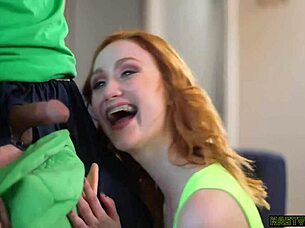 Kyler Quinn and Scarlet Skies Ride Monster Cock in Nasty Doggystyle Action