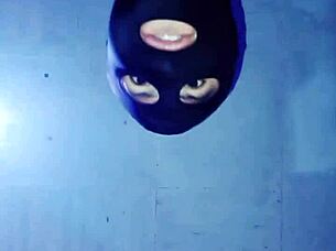 Mexican mature milf in leather lingerie gets her tight asshole licked and gaped in group blowbang.