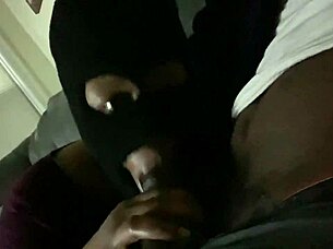 no face no case just my little ebony dick sucker going wild