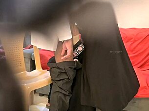 Whoa, this lucky doctor scores a steamy blowjob from a seductive Arab patient in hospital fantasy 😘